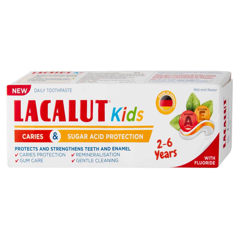 Levně Lacalut Kids 2-6 let zubní pasta 55ml