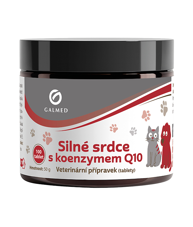 Levně PETIGAL Silné srdce s Koenzymem Q10 tbl 100 Galmed