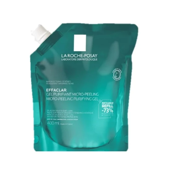 Levně LA ROCHE-POSAY EFFACLAR mikropeelingový gel refill 400ml