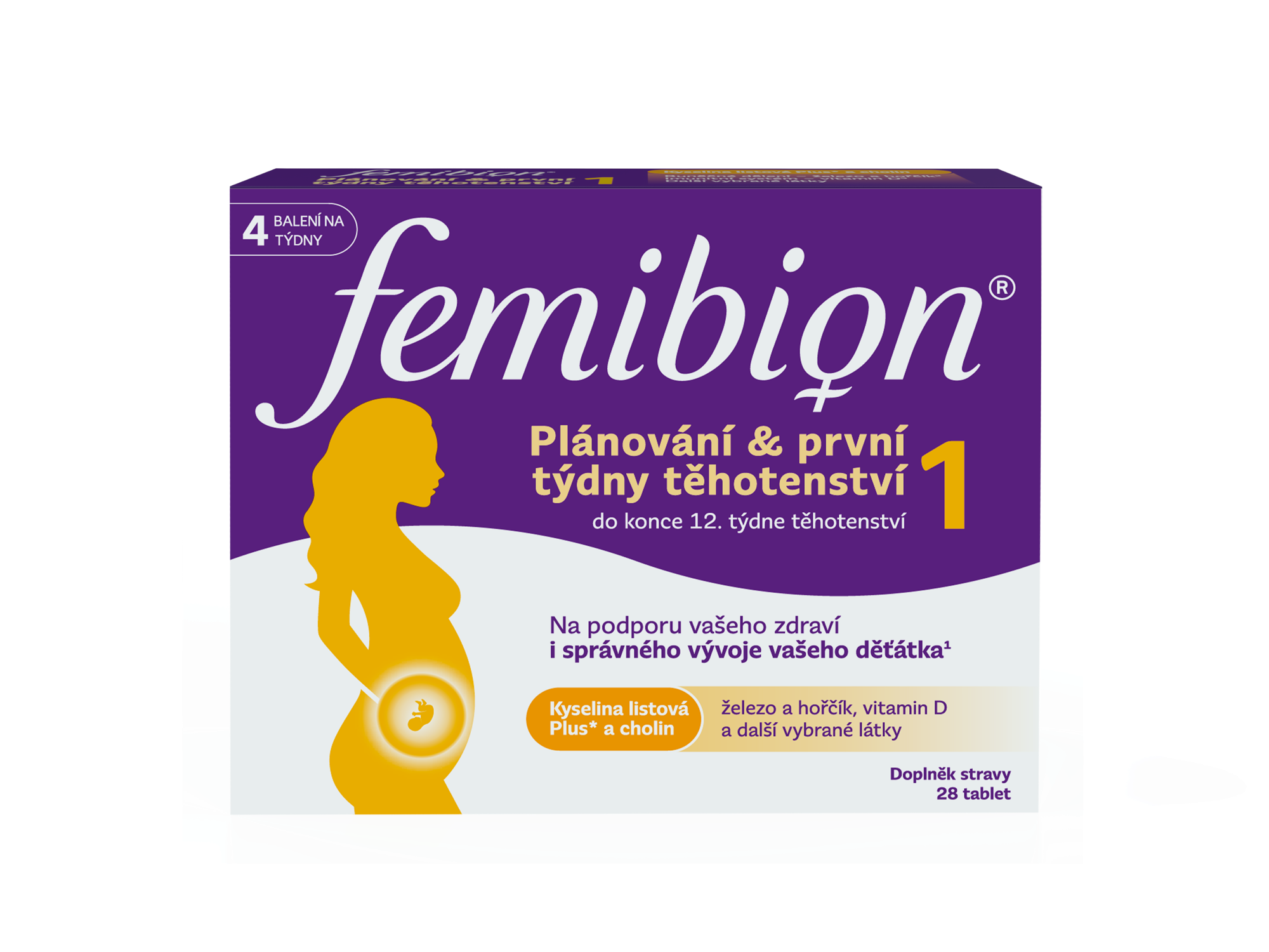 Femibion 1 Plánování a první týdny těhotenství 28 tablet