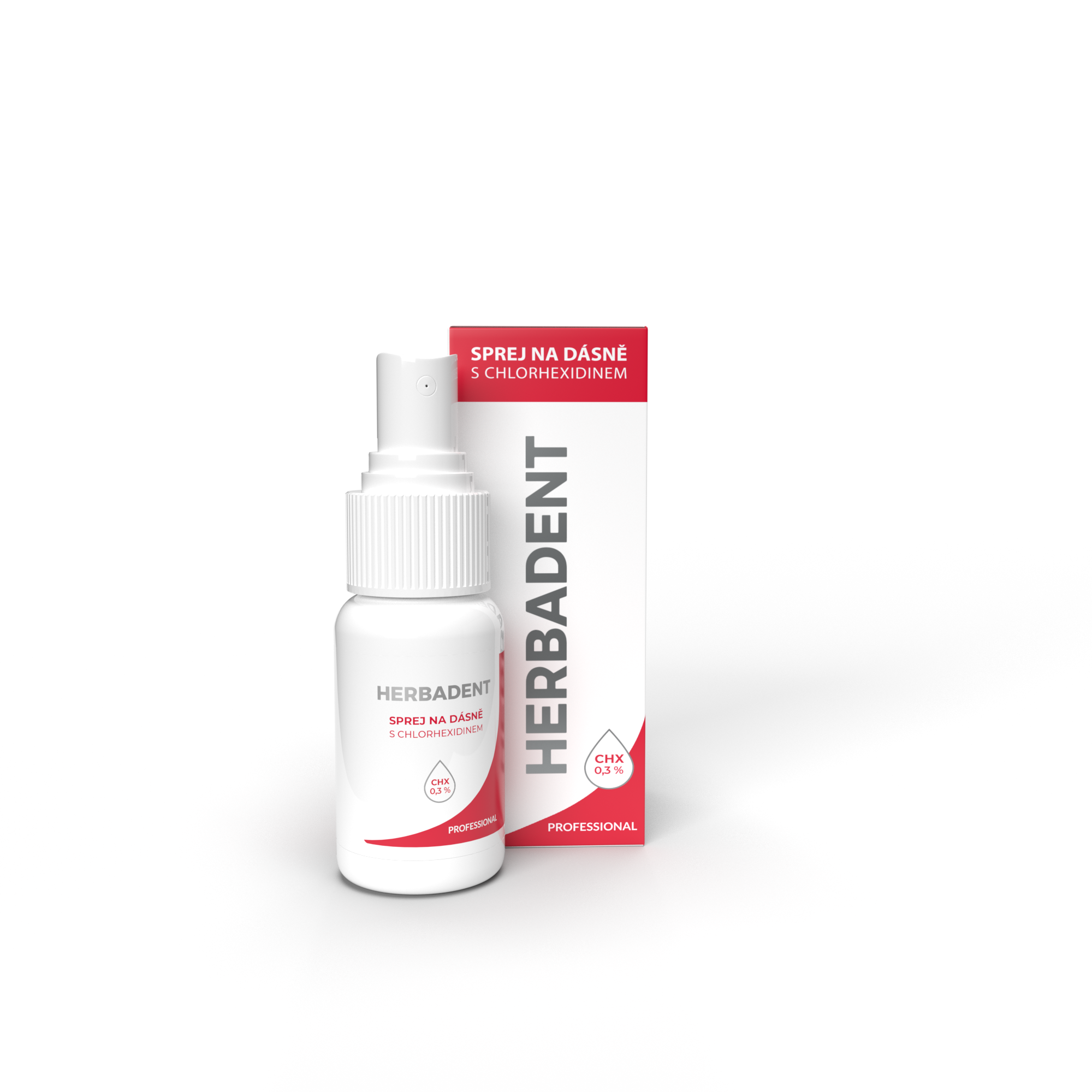 Levně HERBADENT PROFESSIONAL sprej na dásně s chlorhexidinem 25ml