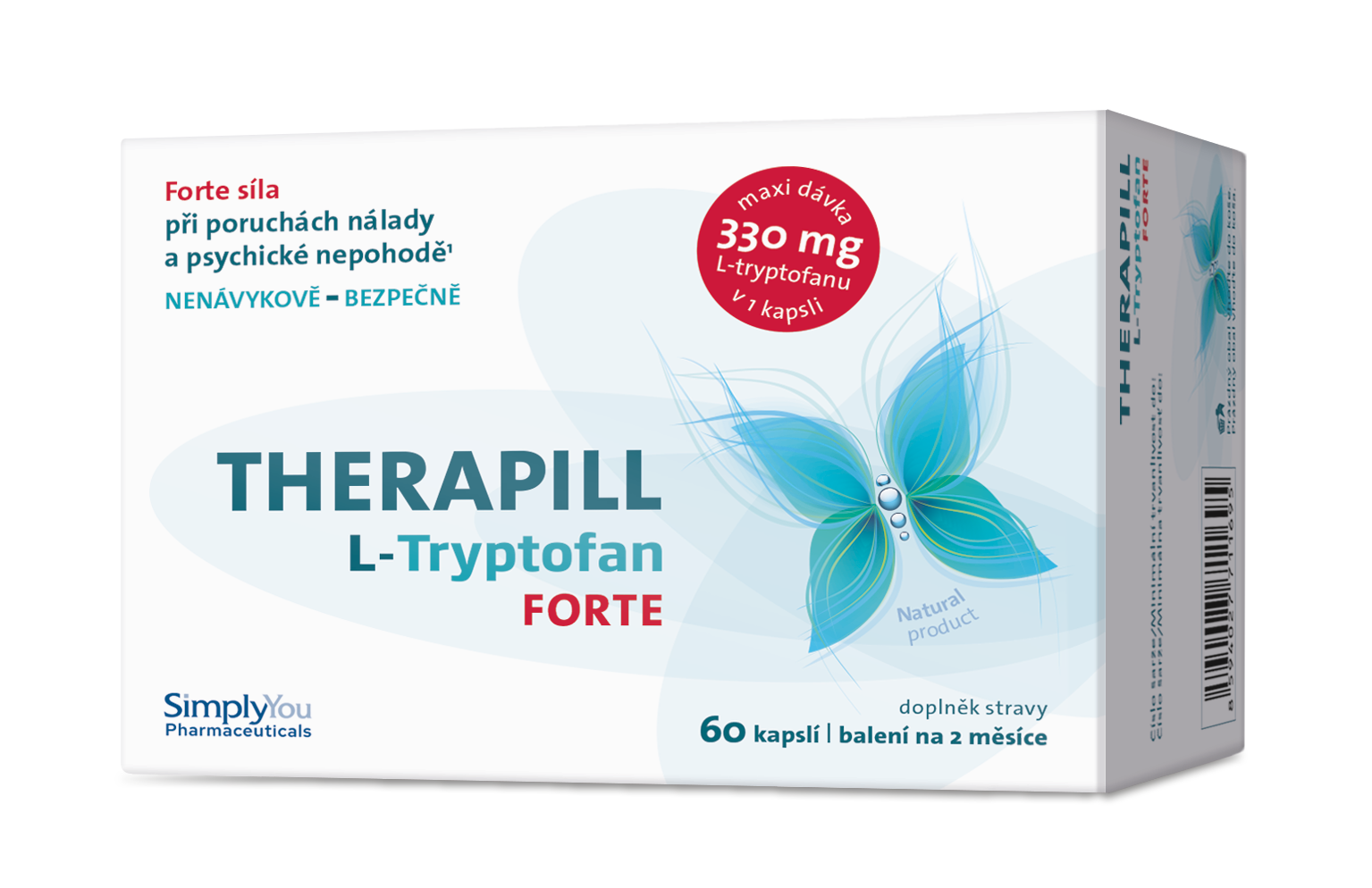 Levně Therapill L-Tryptofan FORTE 60 kapslí