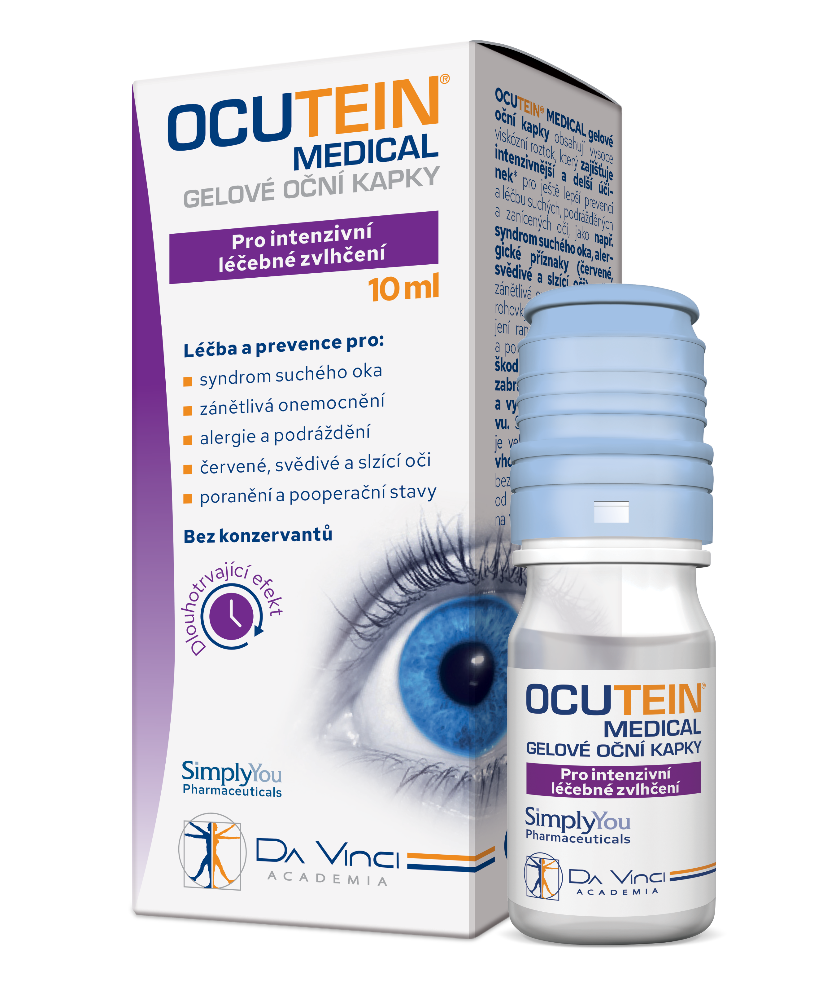 Levně OCUTEIN MEDICAL gelové oční kapky 10 ml