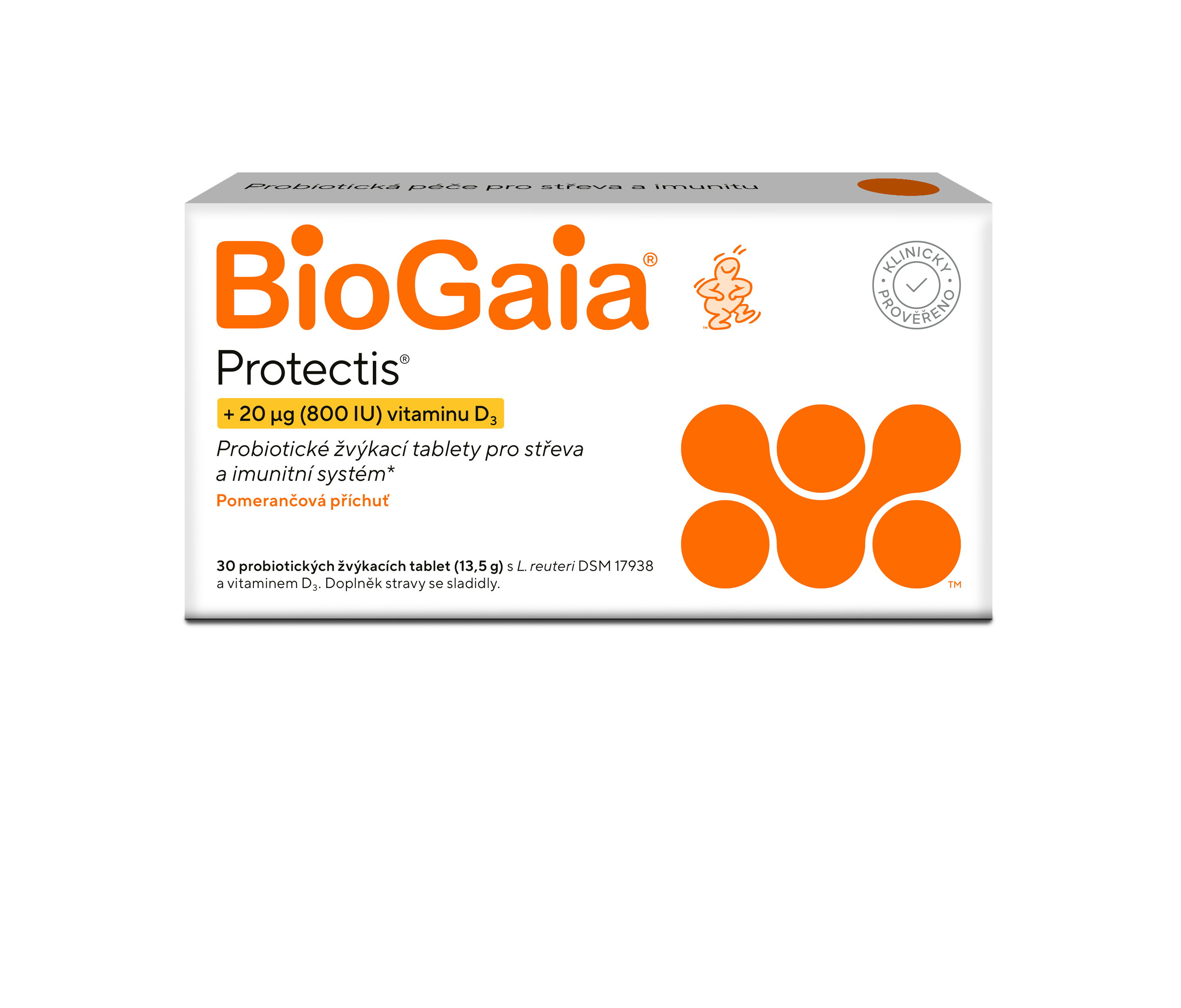 Levně BioGaia Protectis s vitaminem D 30 tablet