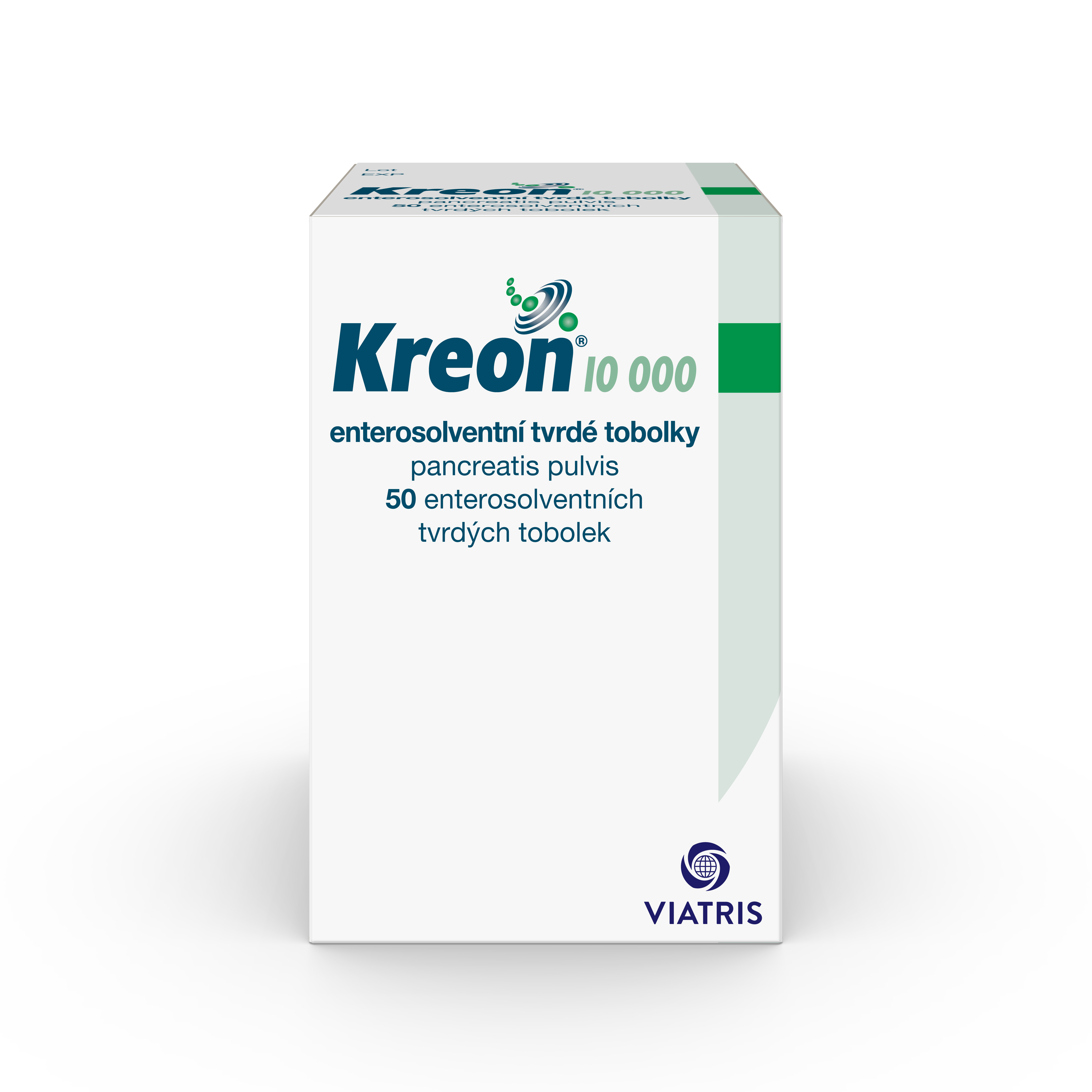 Levně Kreon 10000U 50 enterosolventních tobolek