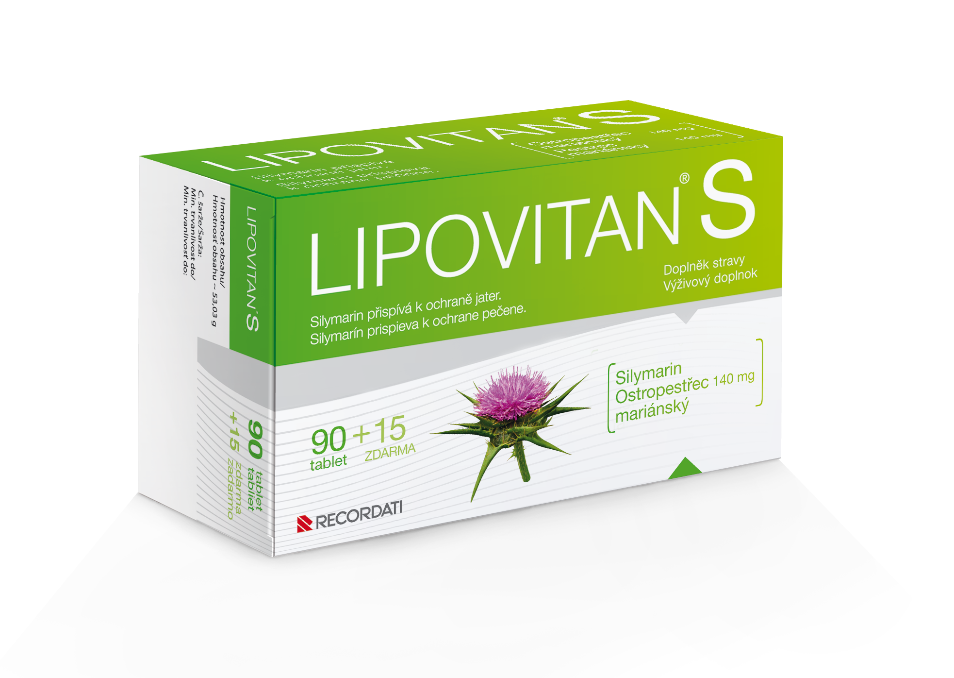 Lipovitan S tbl.90 - nový koupíte na MojeLékárna.cz