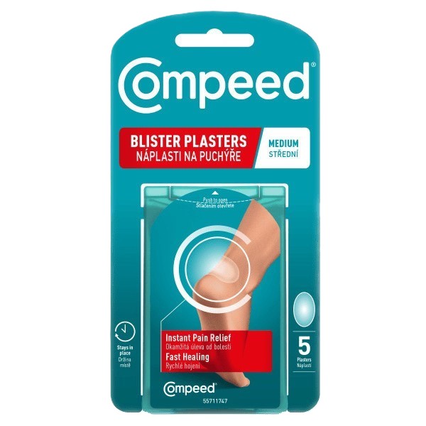 Levně Compeed Náplasti na puchýře střední 5ks