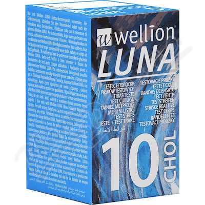 Levně Wellion LUNA testovací proužky cholesterol 10ks