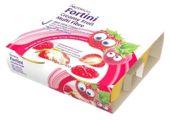 Fortini Creamy Fruit MF červené ovoce 4x100g