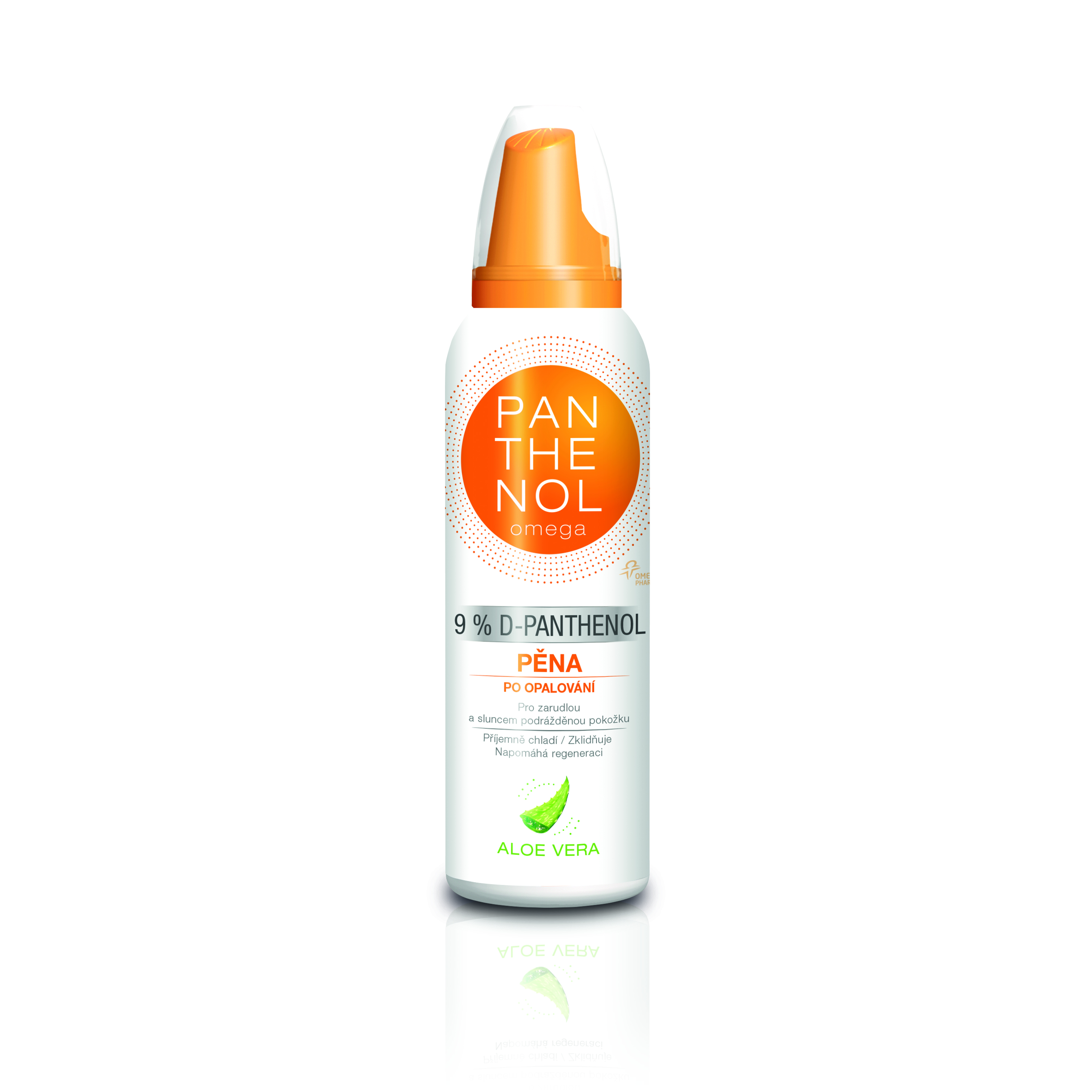 Panthenol Omega chl.pěna po opal.Aloe ver.9% 200ml