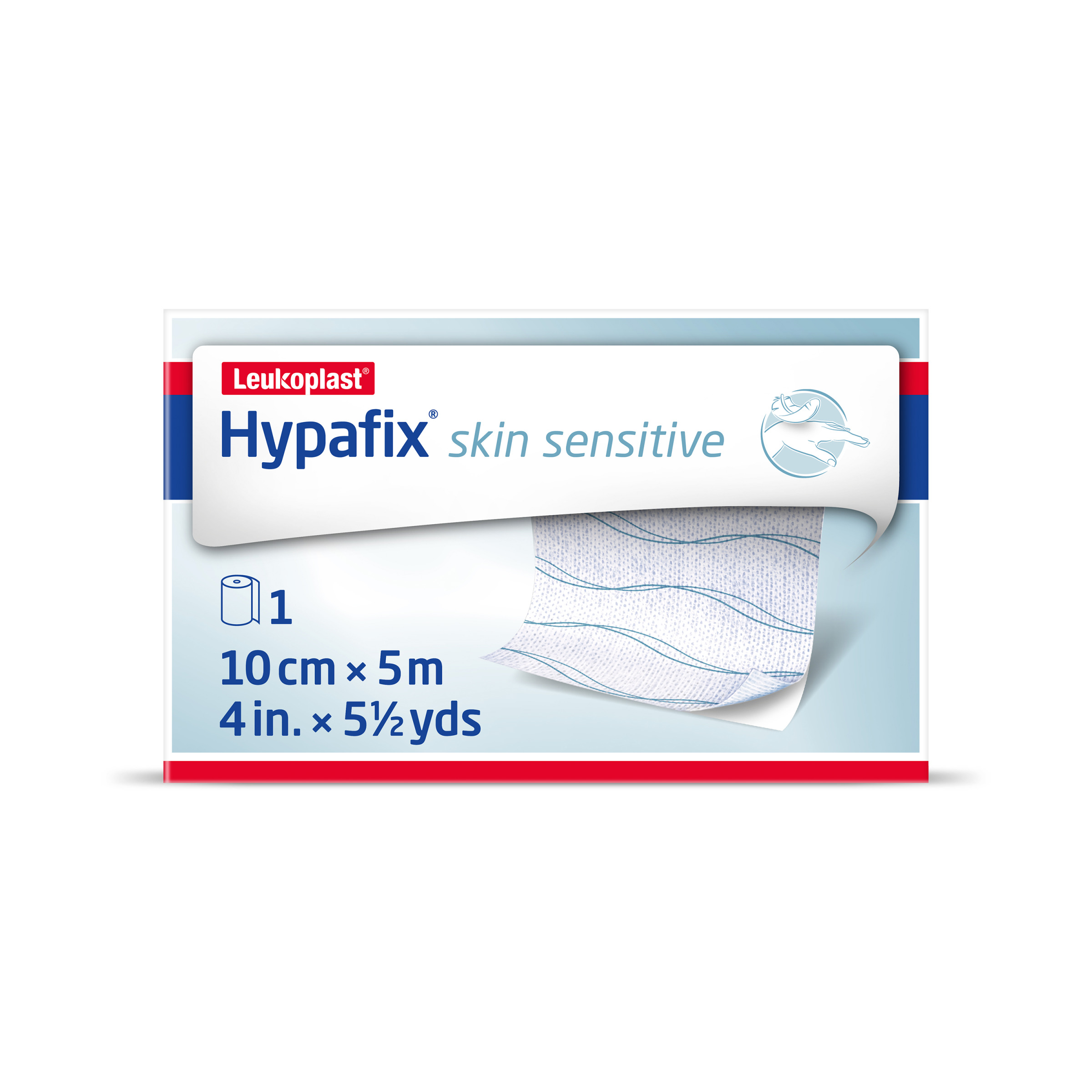 Hypafix Skin Sensitive 10 cm x 5 m fix.krytí role 1 ks koupíte na MojeLékárna.cz