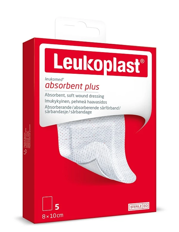 Leukoplast Leukomed netkan.krytí polšt.5 x 7,2 cm 5 ks koupíte na MojeLékárna.cz
