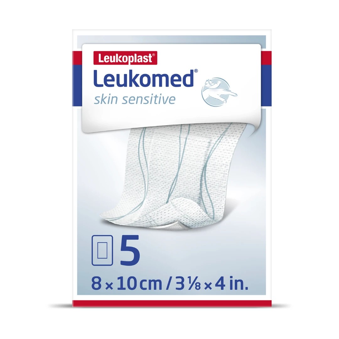 Leukomed Skin Sensitive netk.krytí 8x10cm 5ks