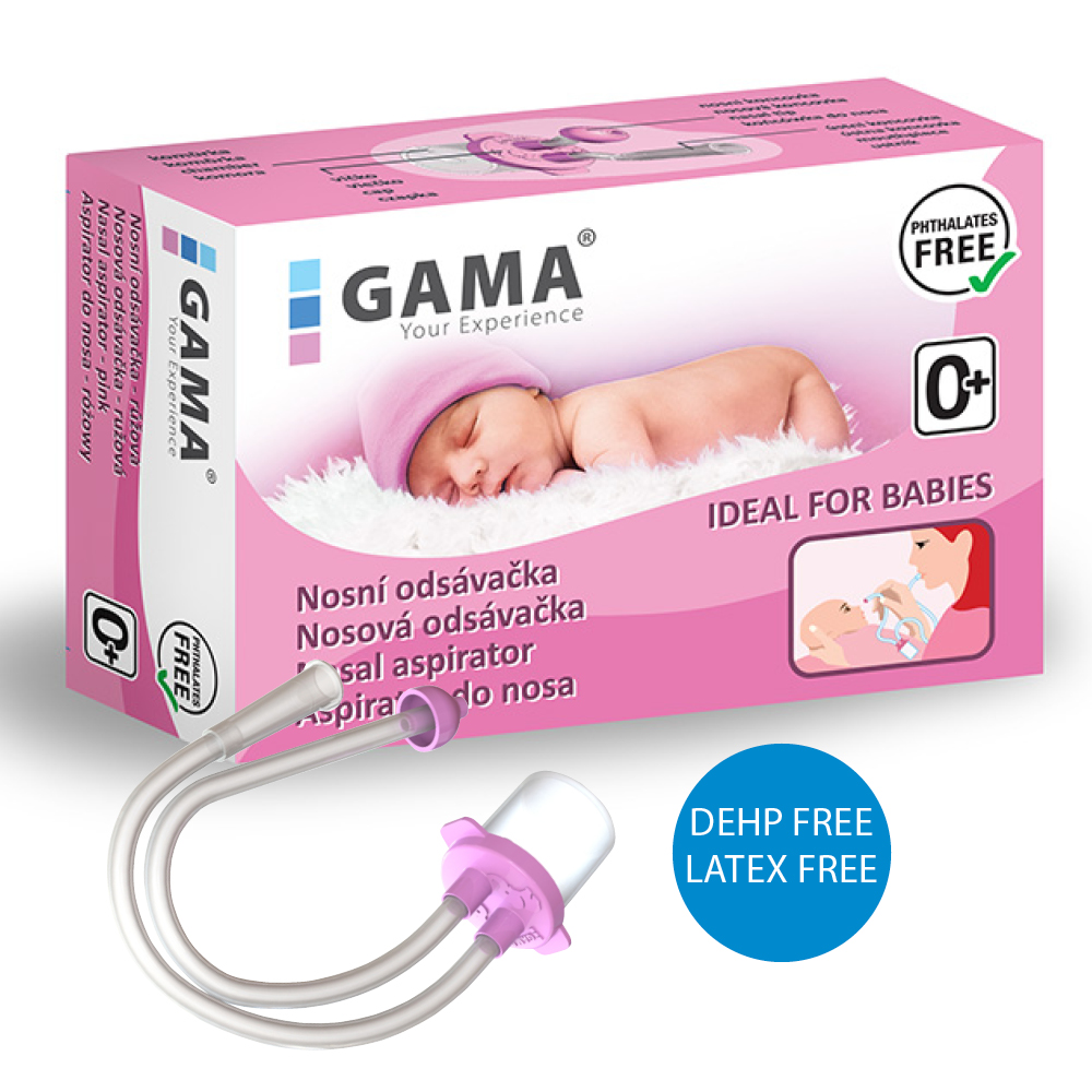 Nosní odsávačka - růžová