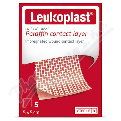 Levně Leukoplast Cuticell Clas.5x5cm mast.tyl s par.5ks