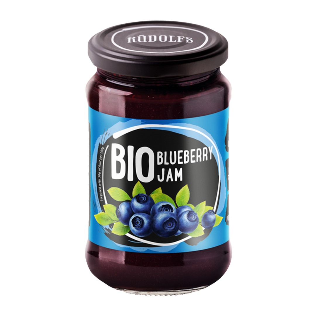 Rudolfs Borůvkový džem BIO 400g koupíte na MojeLékárna.cz