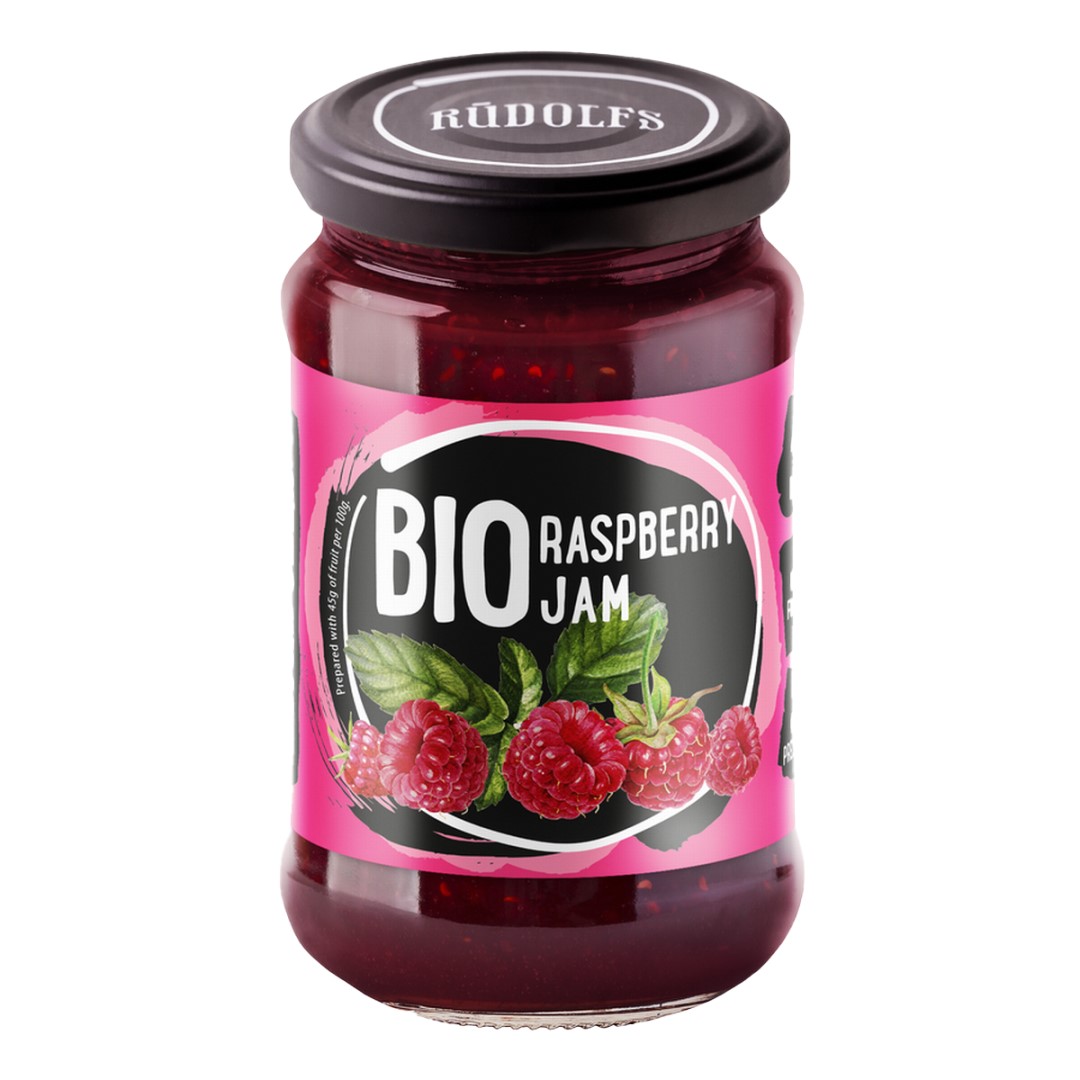 Rudolfs Malinový džem BIO 400g koupíte na MojeLékárna.cz
