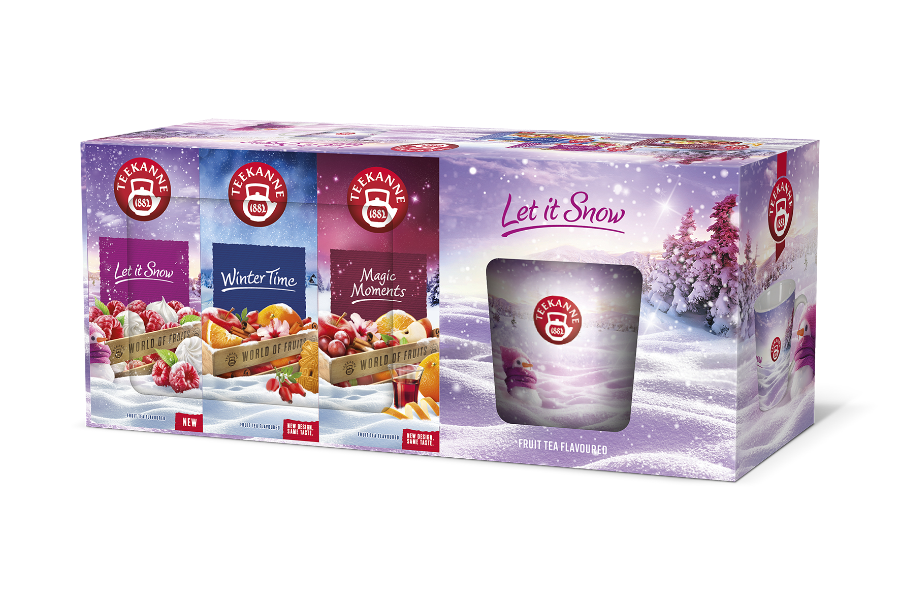 TEEKANNE Let it Snow balení 3x20ks + hrnek koupíte na MojeLékárna.cz