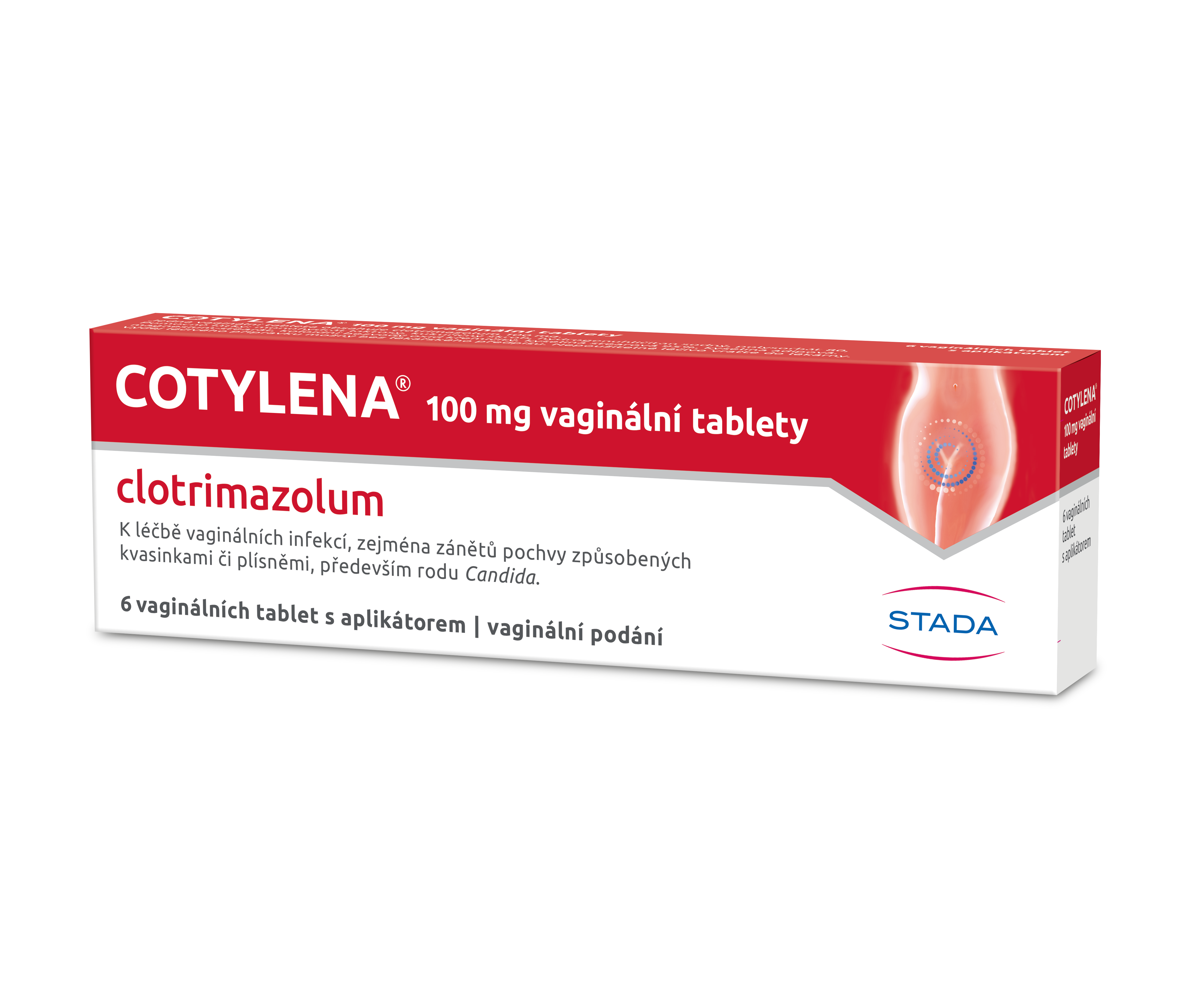 COTYLENA 100MG VAG TBL NOB 6