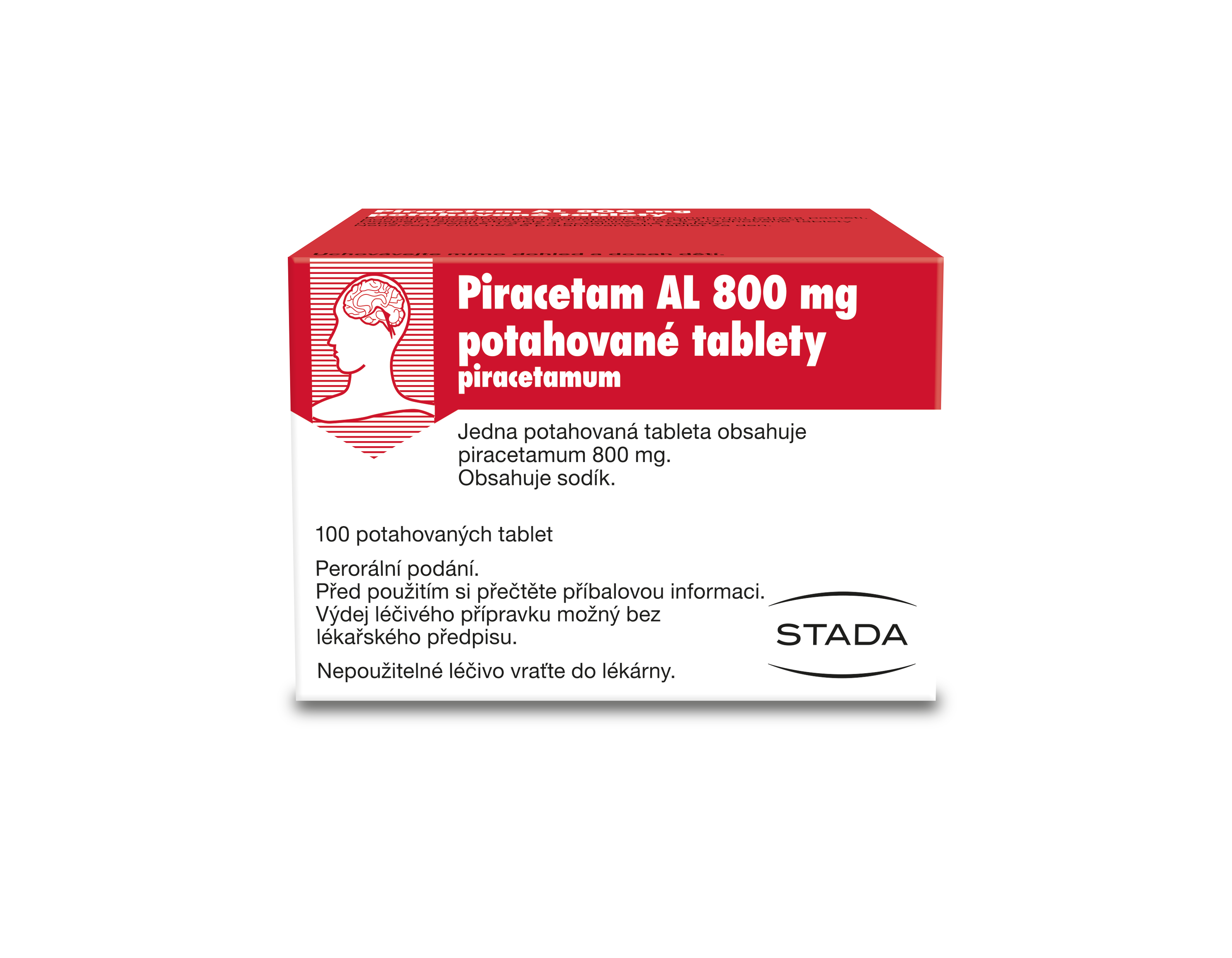 Piracetam AL 800 por.tbl.flm. 100 x 800 mg koupíte na MojeLékárna.cz