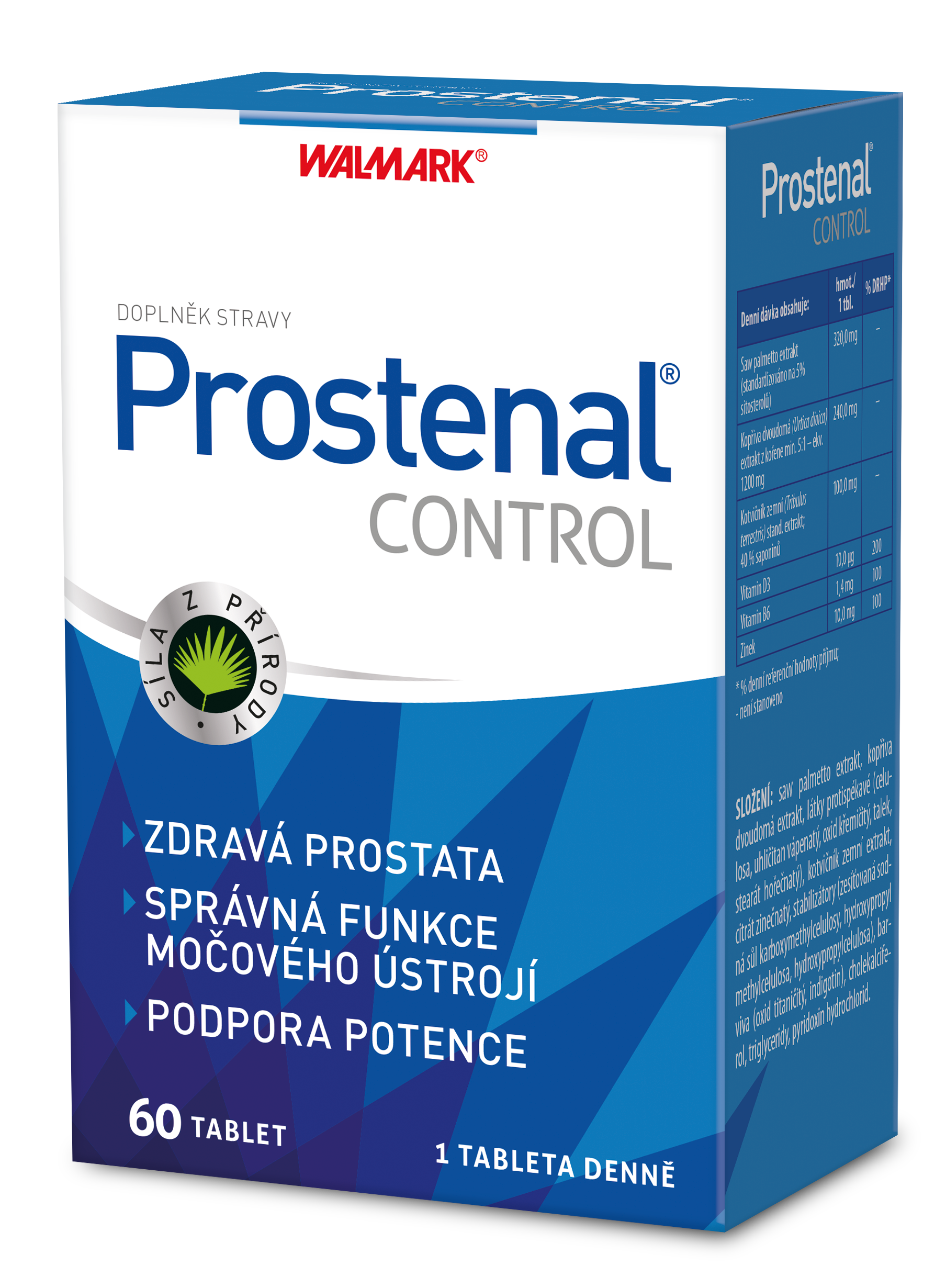 Walmark Prostenal Control tbl.60 koupíte na MojeLékárna.cz