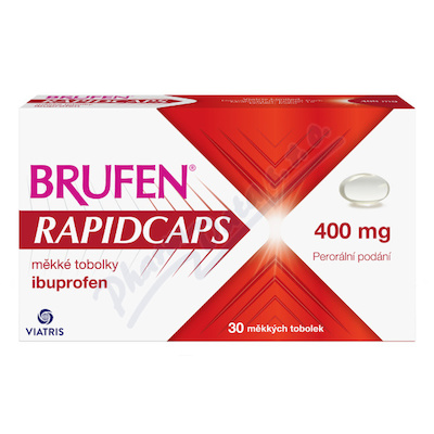 BRUFEN Rapidcaps 400mg 30 tobolek