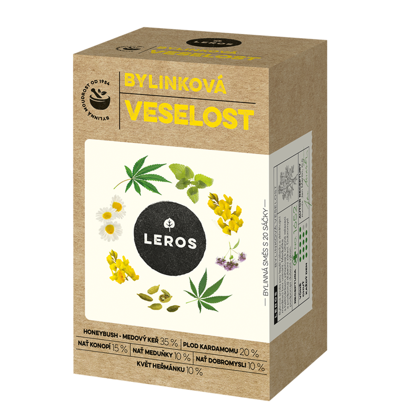 LEROS Bylinková veselost 20x1.8g