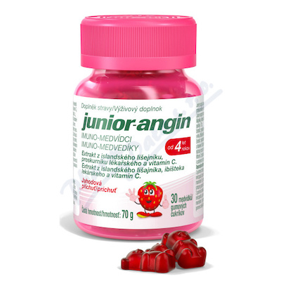 JUNIOR-ANGIN Imuno-medvídci 30 kusů