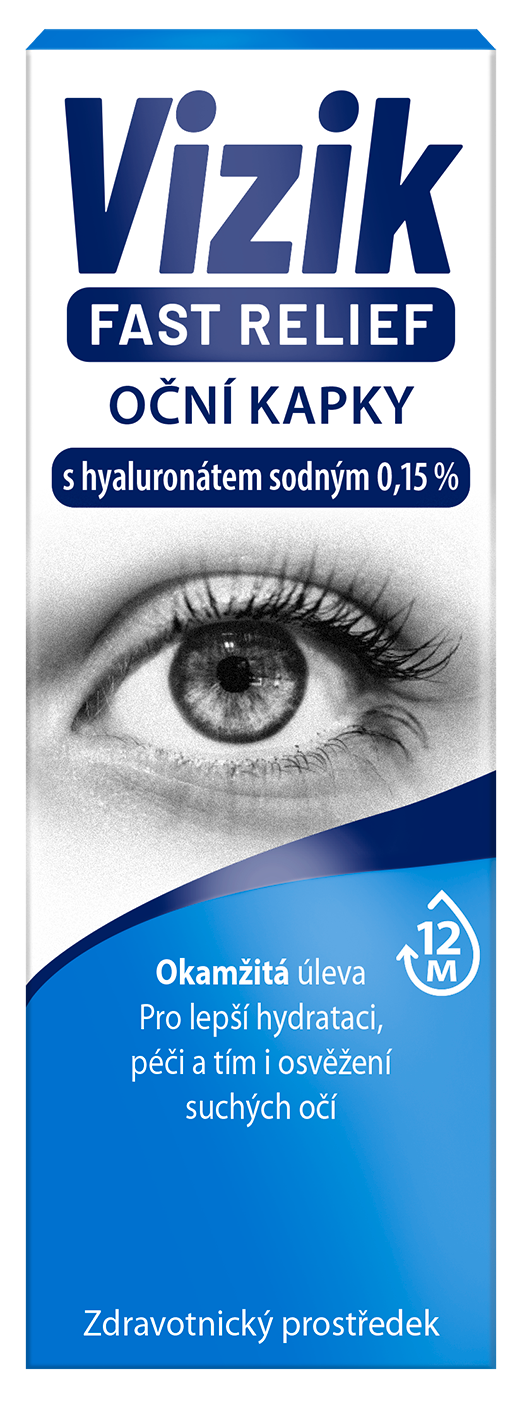 Vizik Fast Relief oční kapky 10ml
