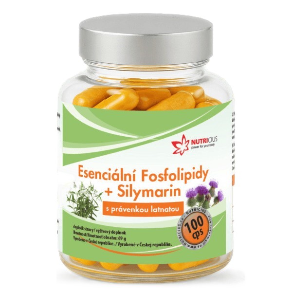 Esenciální Fosfolipidy + Silymarin cps.100