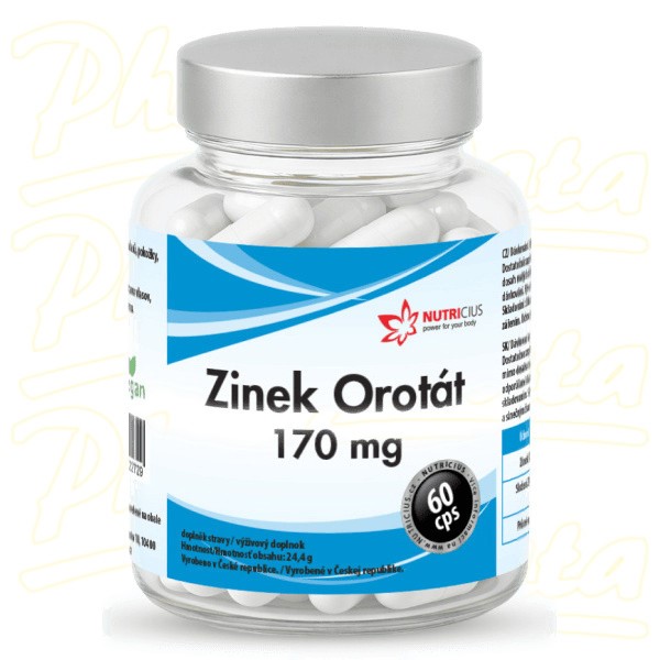 Zinek Orotát 170mg cps.60