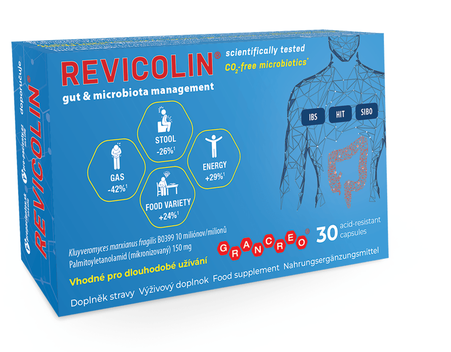 Revicolin cps.30 koupíte na MojeLékárna.cz