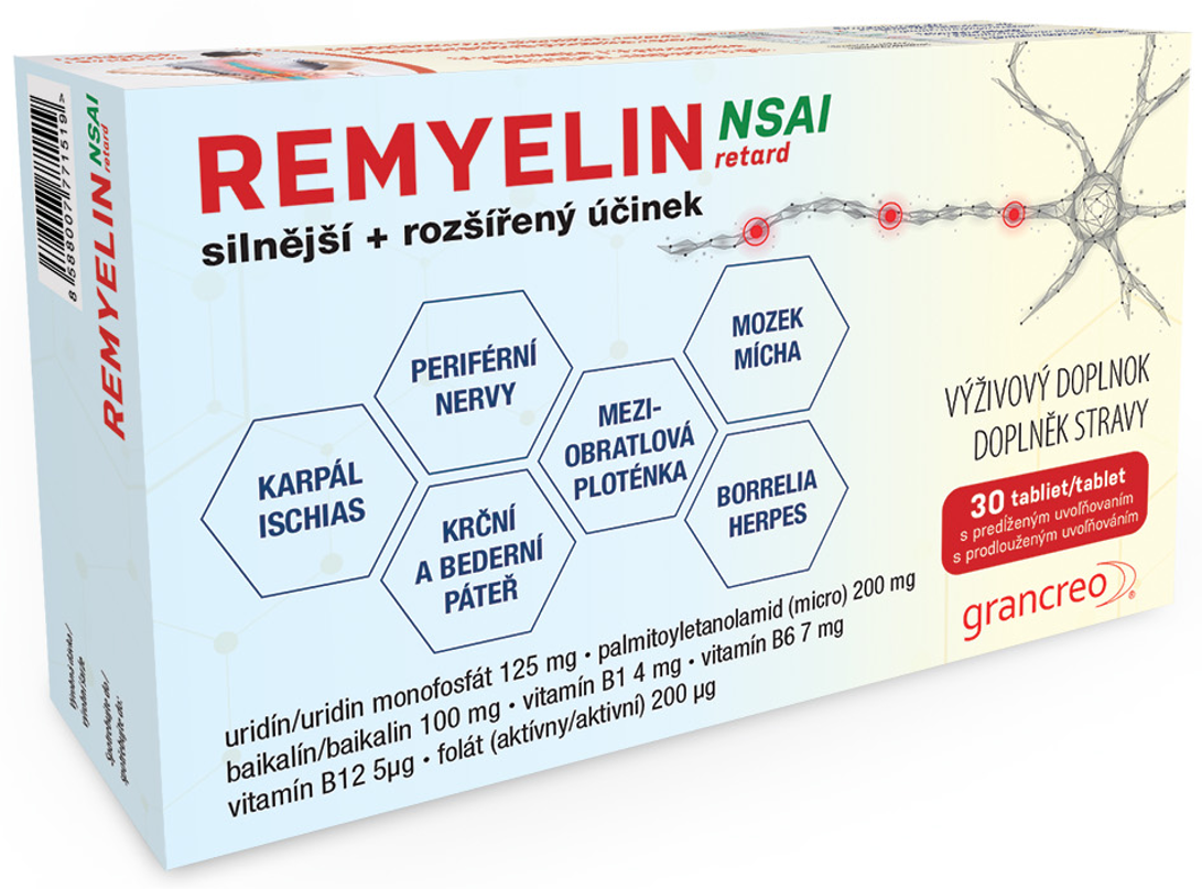 Remyelin NSAI retard tbl.30 koupíte na MojeLékárna.cz