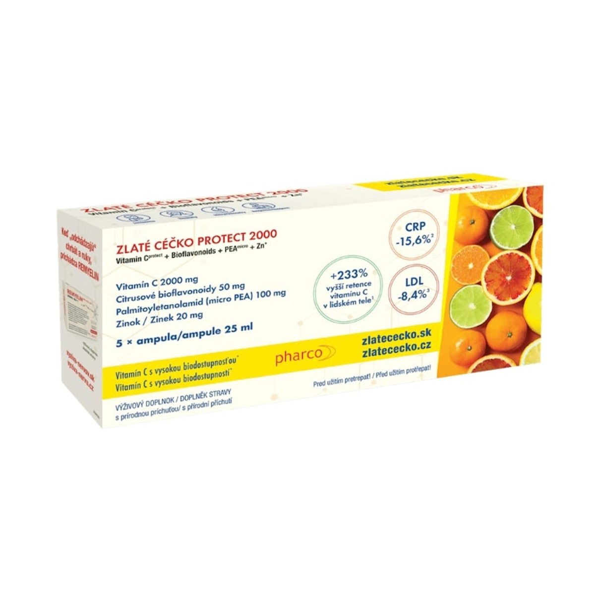 Zlaté Céčko protect 2000 amp.5x25ml