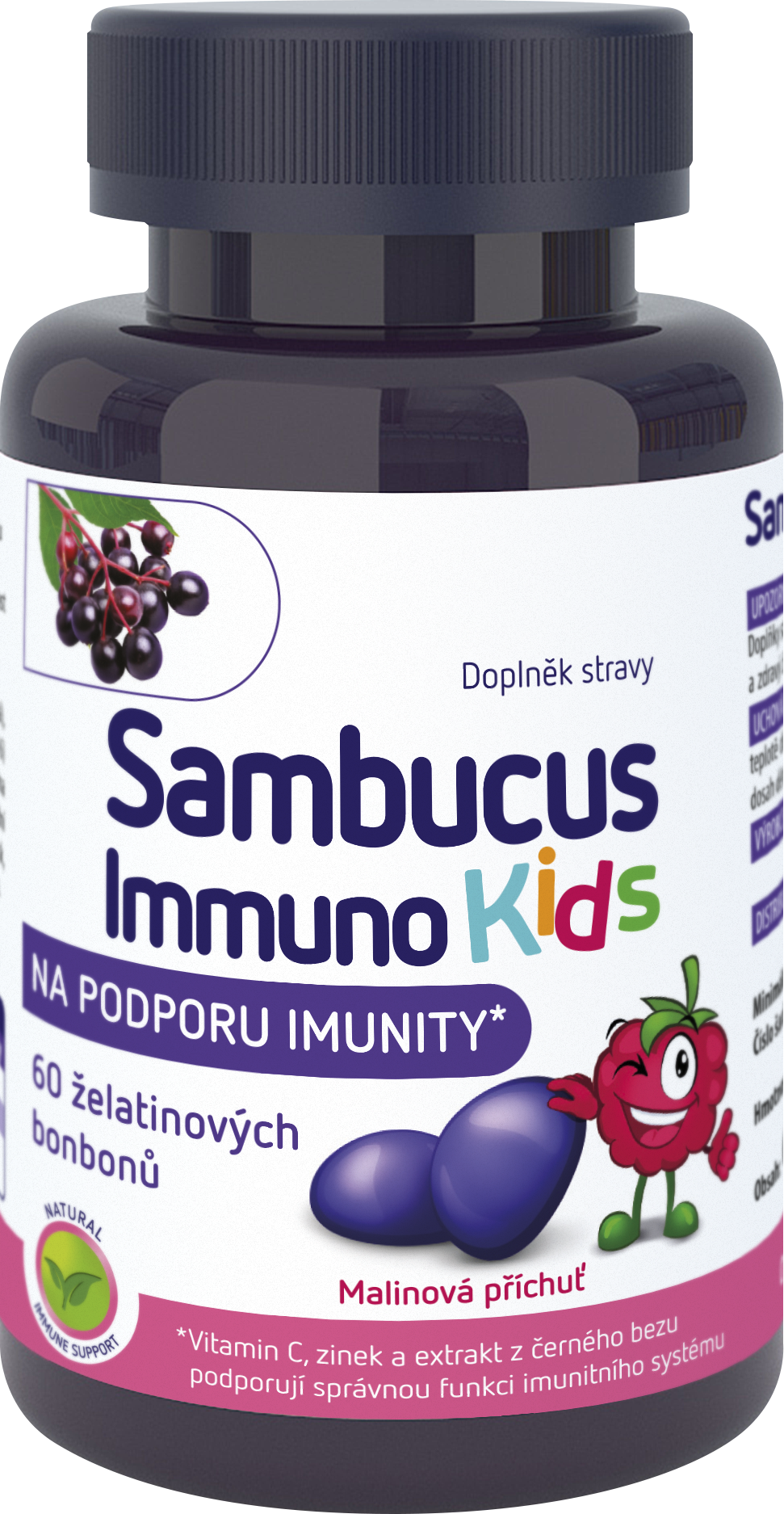 SAMBUCUS IMMUNO Kids 60 želatinových bonbonů