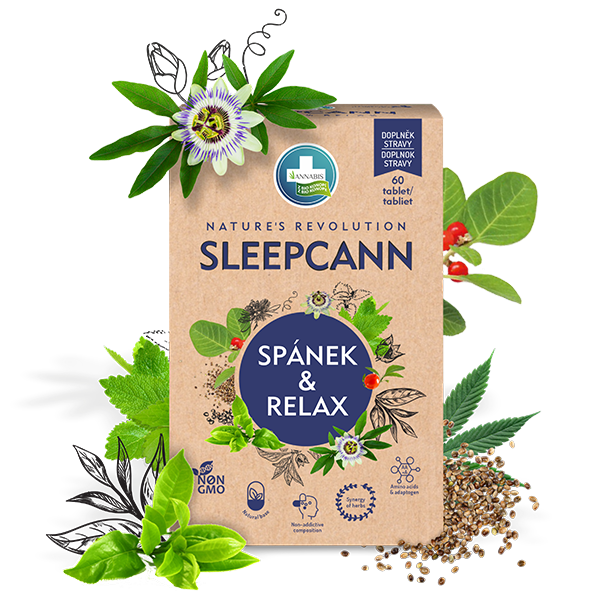 Annabis SLEEPCANN Spánek&Relax tbl.60