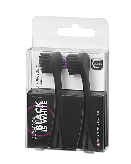 CURAPROX Hydrosonic Black is White hlavice 2ks