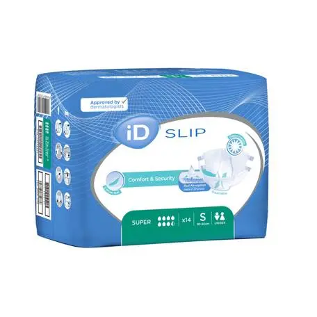 iD Slip Small Super plenkové kalhotky s lepítky 14 ks