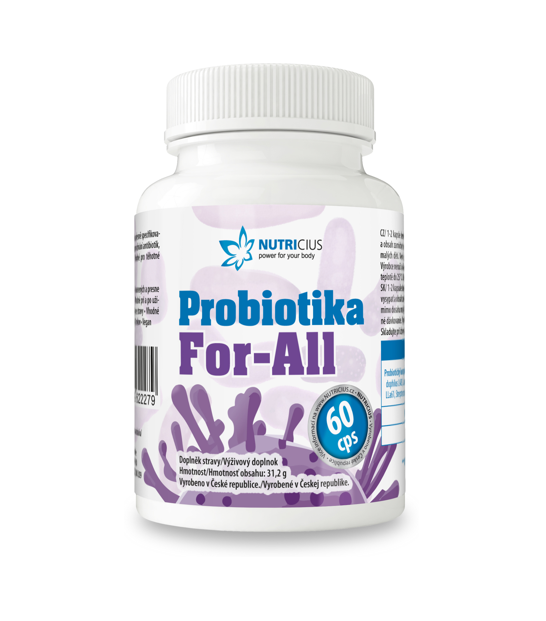 Probiotika For-All 60 kapslí