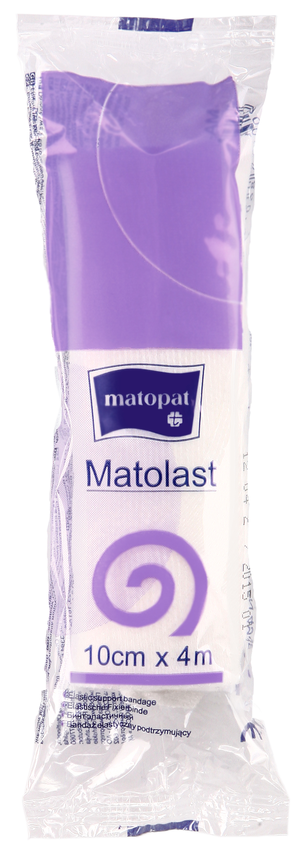 MATOPAT Matolast superelastické fixační obinadlo 10cm x 4m 1 kus