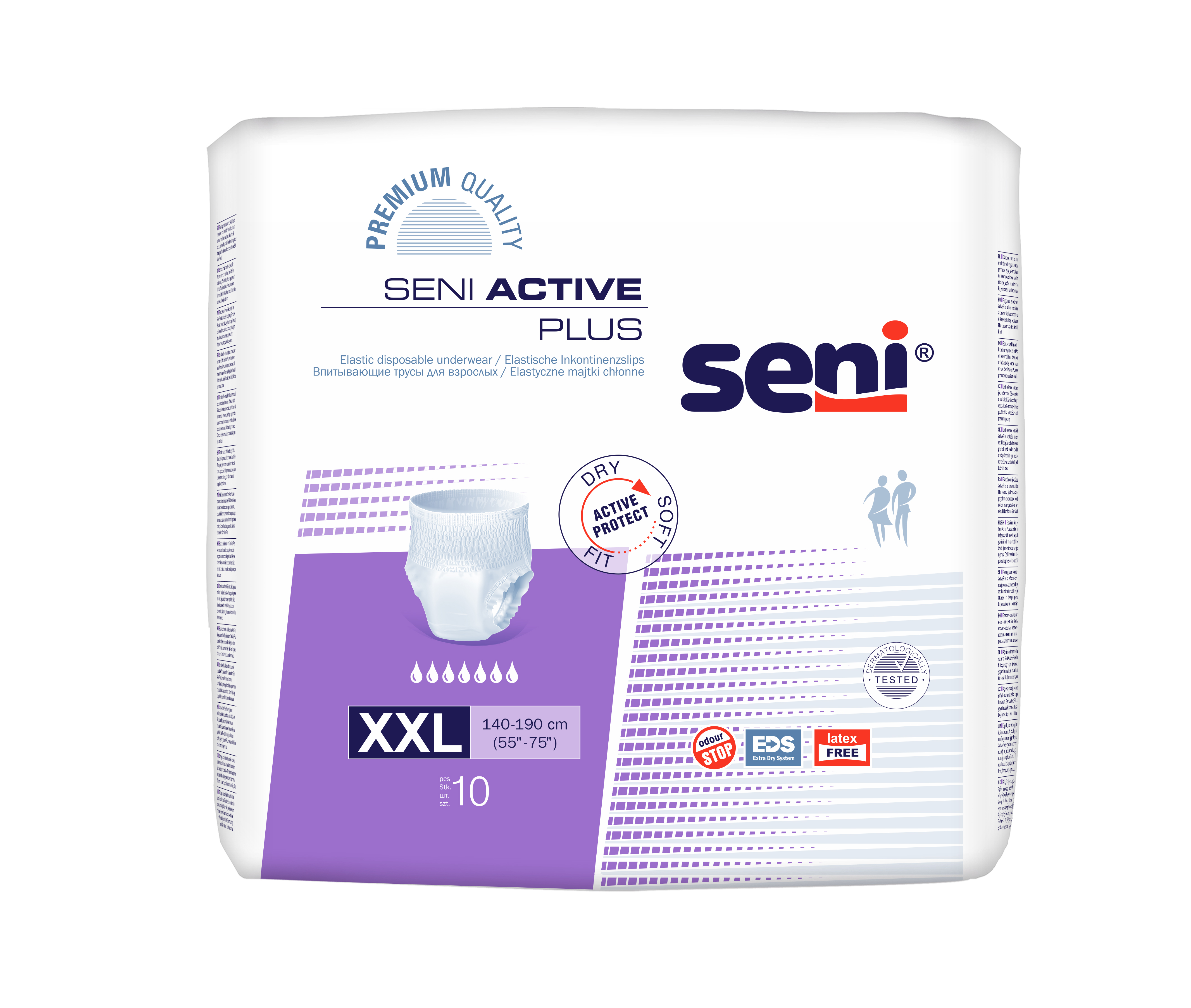 Seni Active Plus XXL inkontinenční plenkové kalhotky 10ks