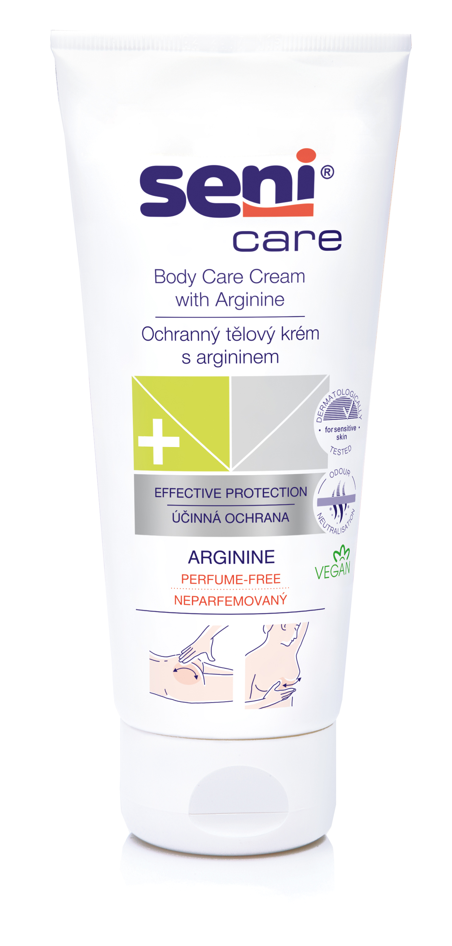 Seni Care ochranný tělový krém s argininem 200ml