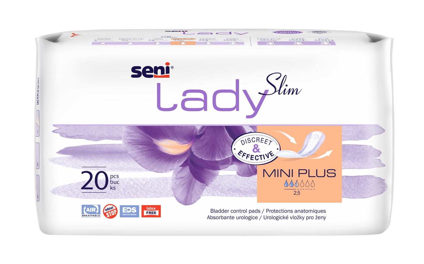 SENI Lady slim mini plus inkontinenční vložky 20ks