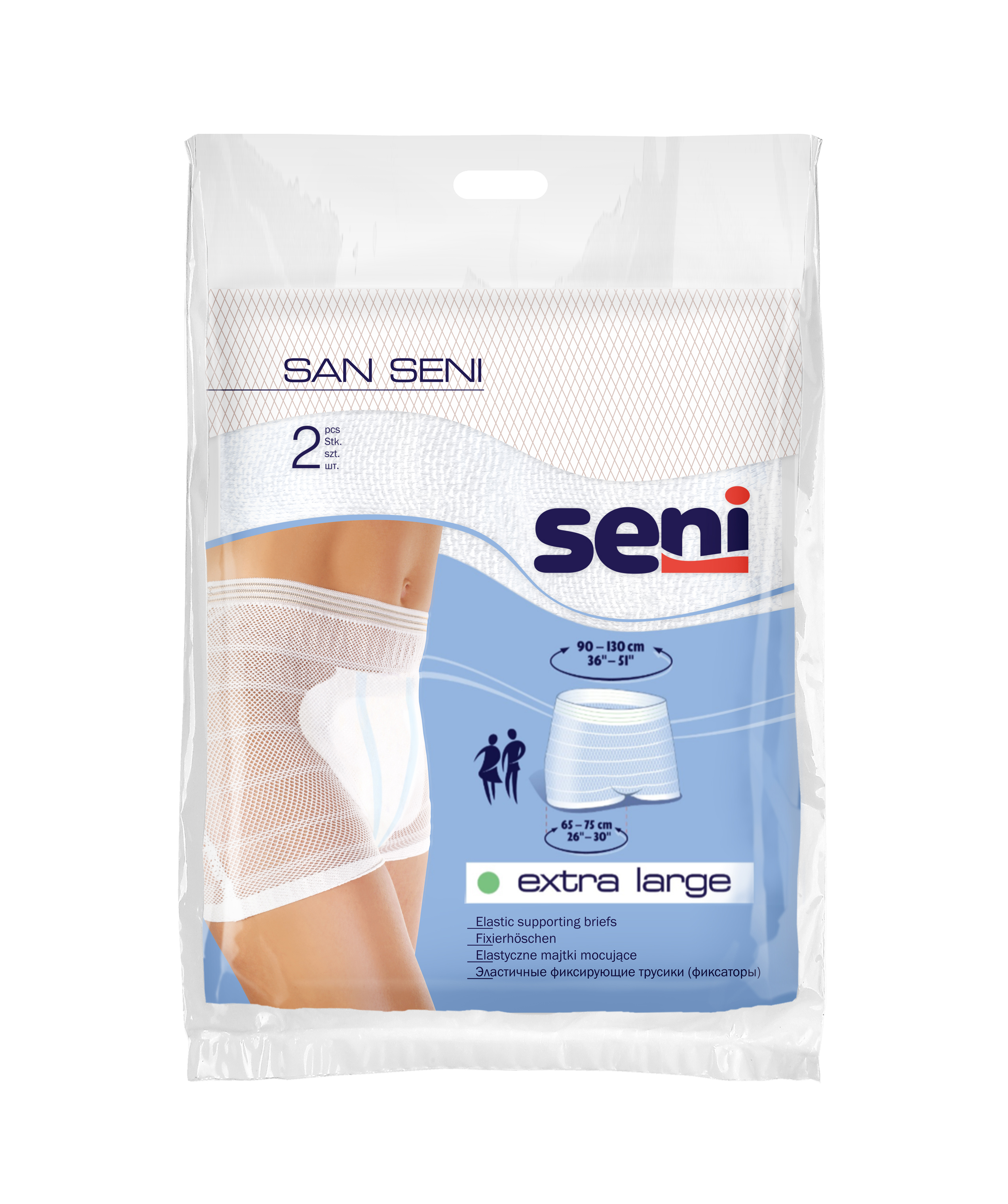 Seni San síťové kalhotky Extra Large 2ks