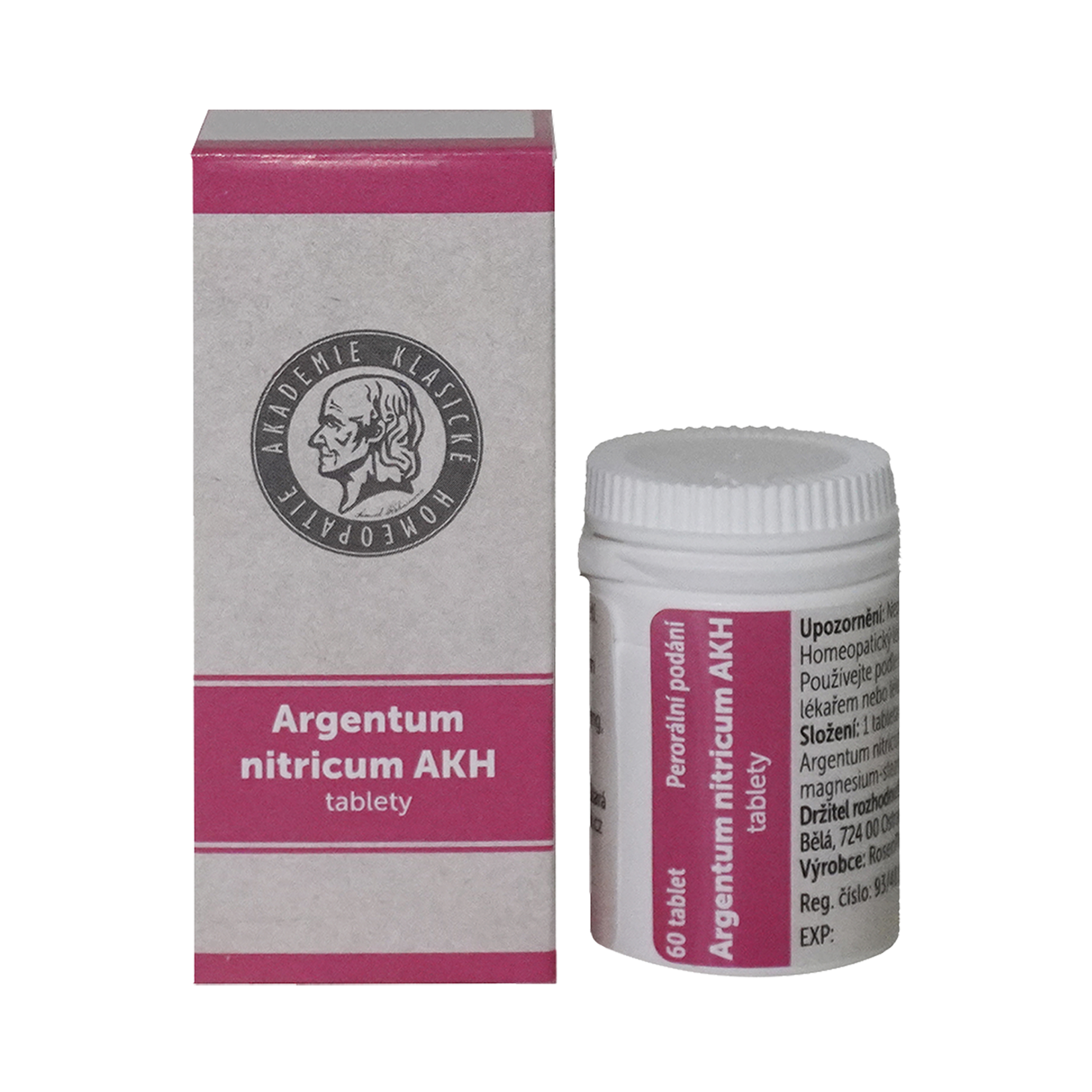 Argentum nitricum AKH C56-C211-C313 60 tablet