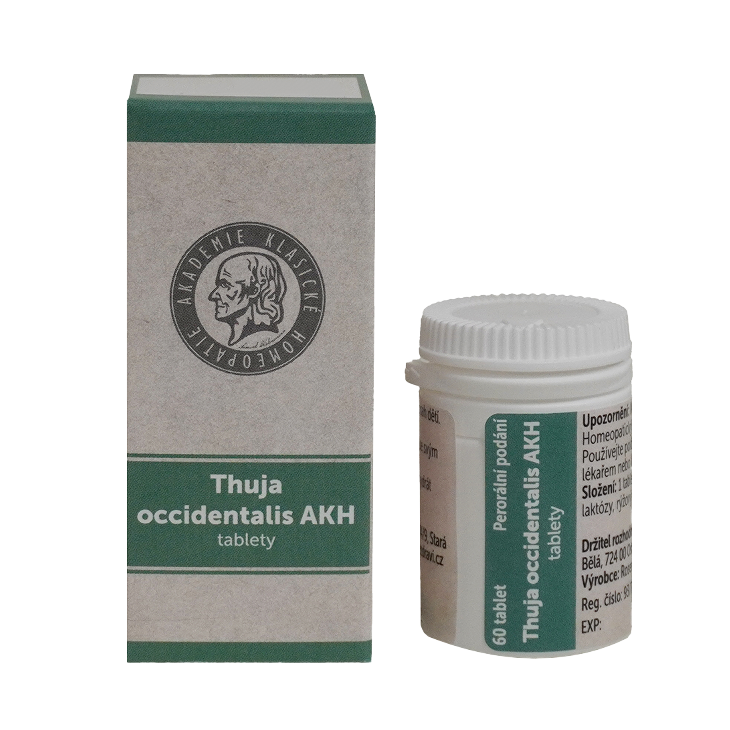Thuja occidentalis AKH 1.5mg 60 tablet