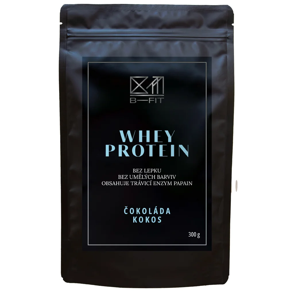 B-Fit Whey Protein čokoláda-kokos 300g