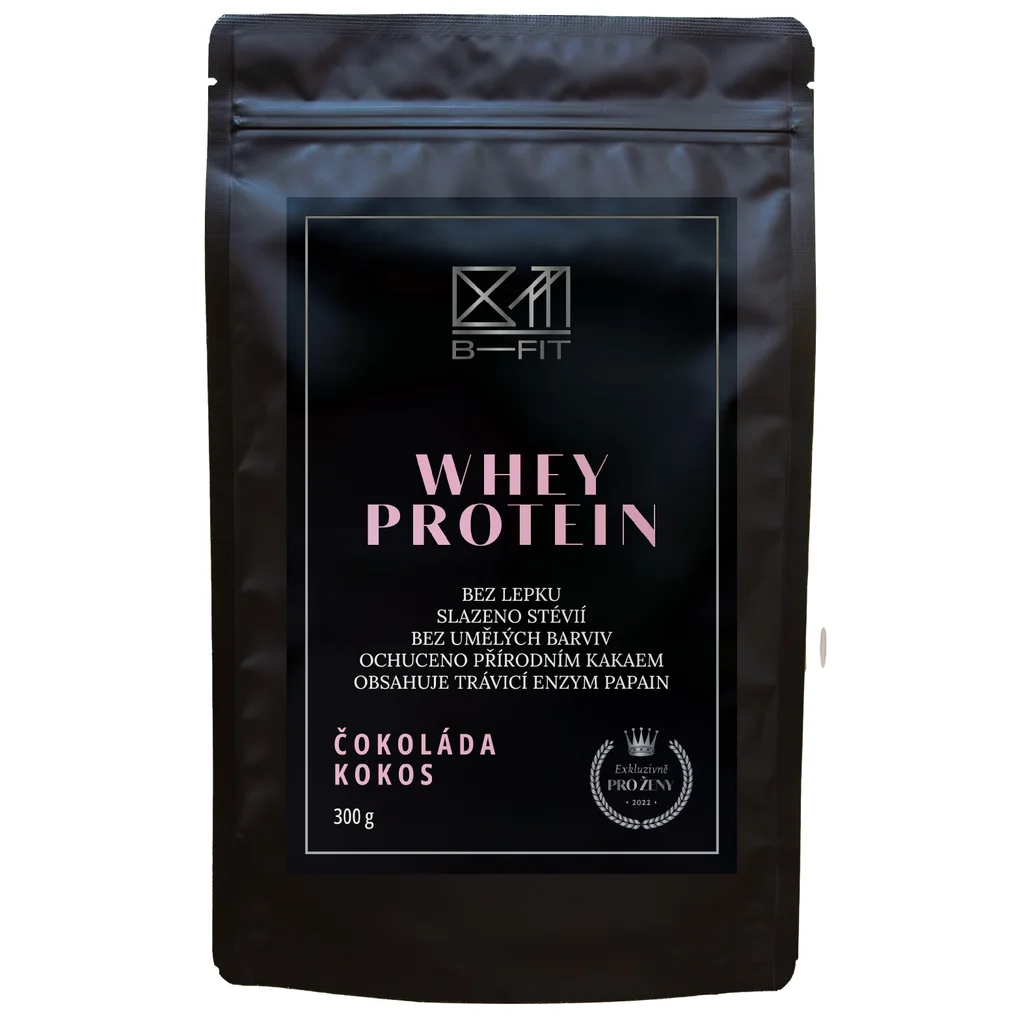 B-Fit Whey Protein Exclusive čokoláda-kokos 300g