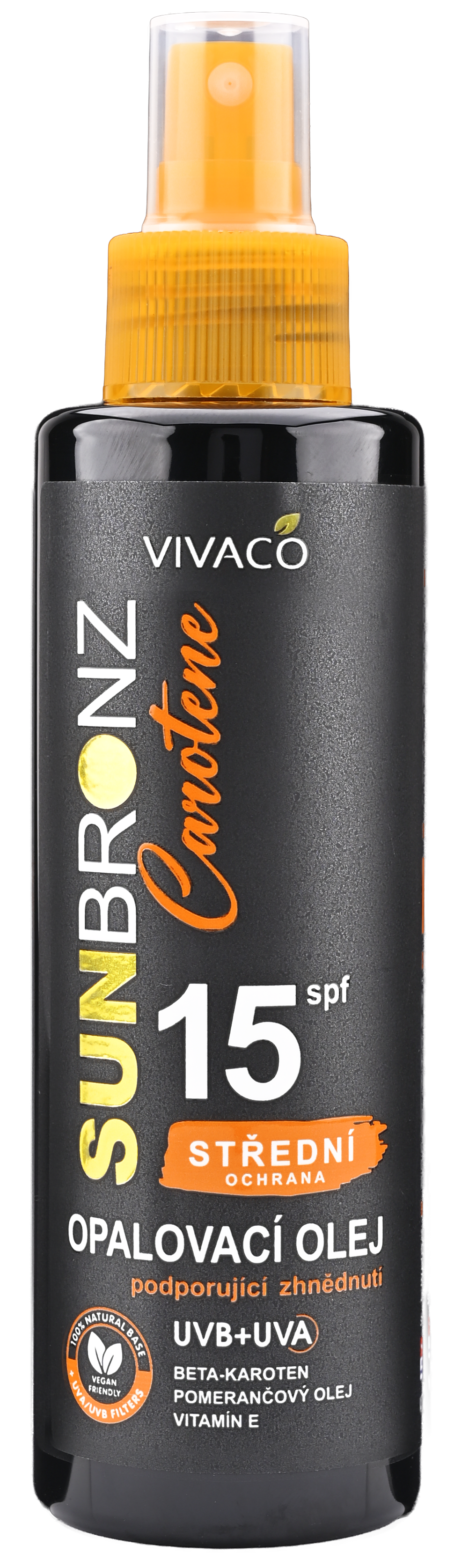 SUN BRONZ Opalovací olej CAROTENE OF15 - 150ml