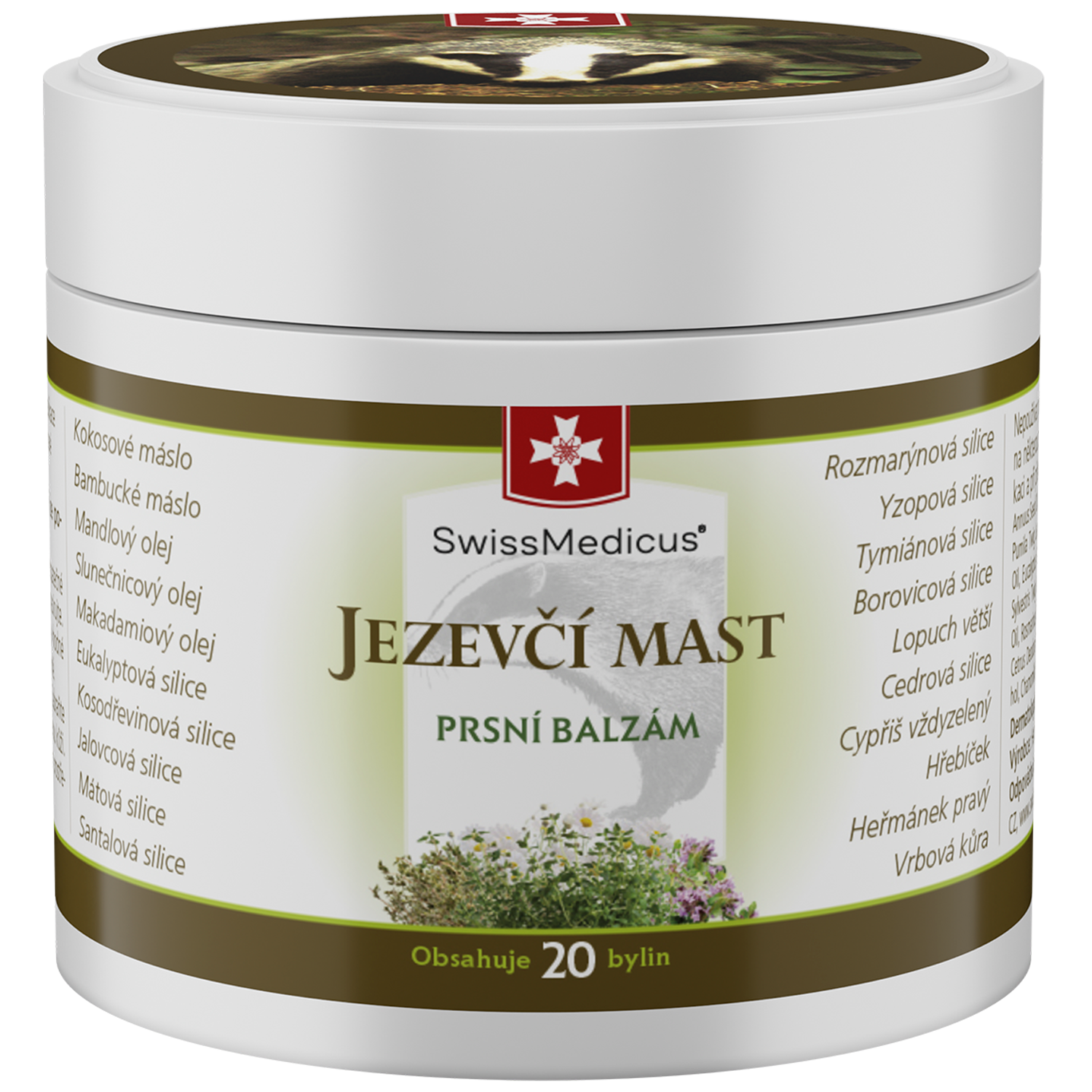 Jezevčí mast Herbamedicus 50 ml